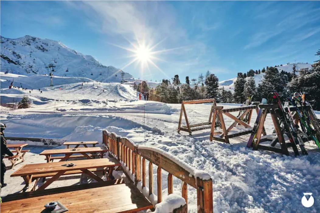 בור סן מוריס Tartiflat, Arc1950, 2 Bed, Ski In Ski Out, Arc 1950 מראה חיצוני תמונה